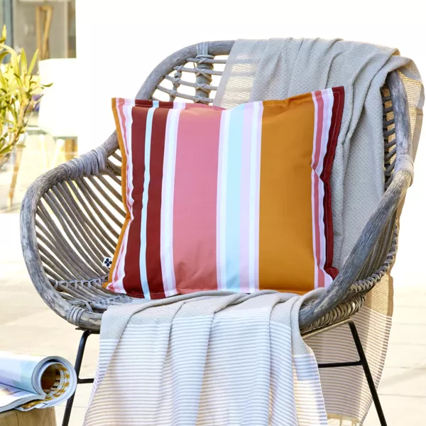 Buiten kussenhoes vierkant (45 x 45 cm) Bianca Oranje