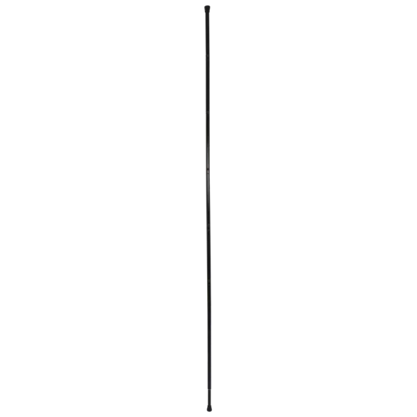 Barra de cortina de ducha autobloqueante (de 105 a 250 cm) Negro