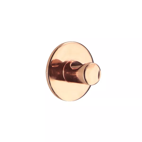 Gancio adesivo 3M (D4 cm) Zinc Rame