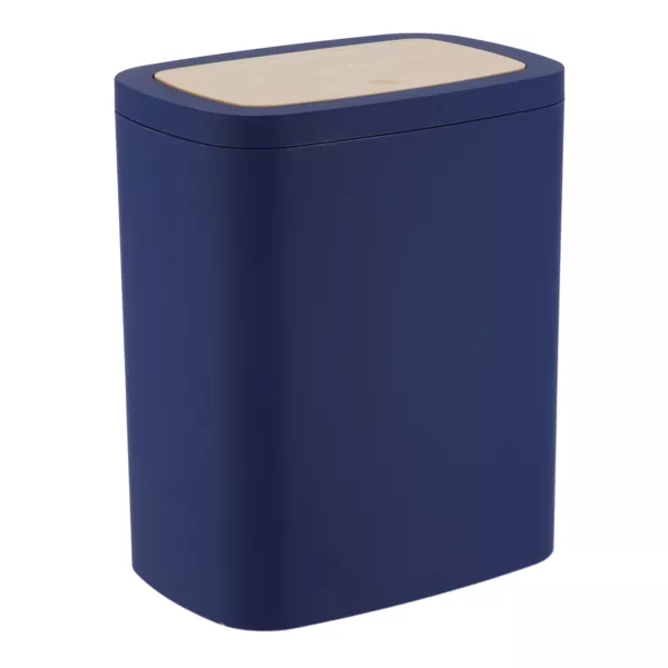 Poubelle salle de bain 5L Cosy Bleu marine