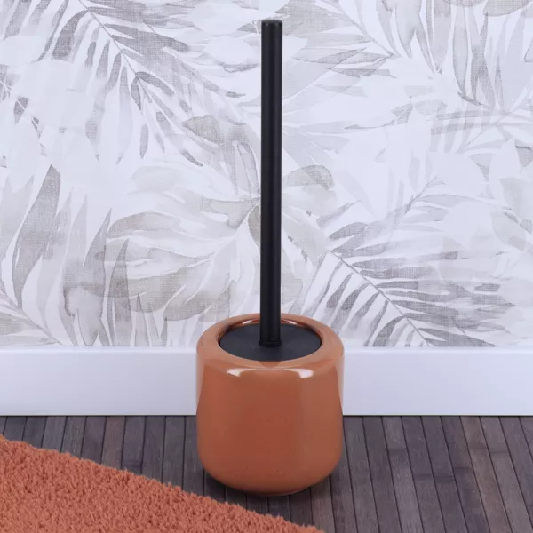 Cepillo de WC de gres lacado Season Color �mbar