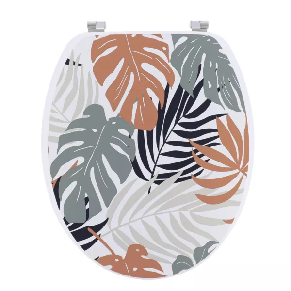 Asiento de inodoro 18 pulgadas MDF Ecrin Multicolor