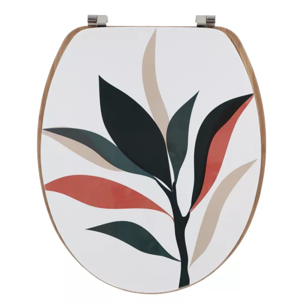 Copriwater WC 18 pollici MDF Bucolico Multicolore