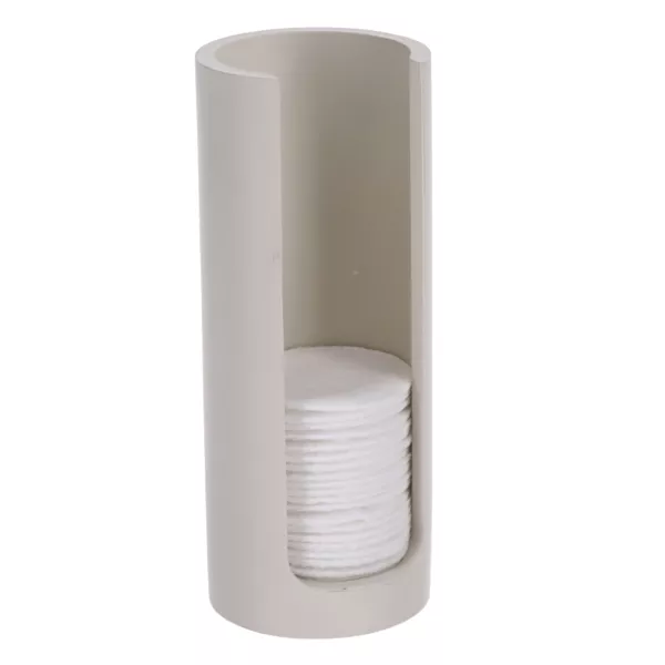 Distributeur � cotons (H17 cm) Japandi Beige