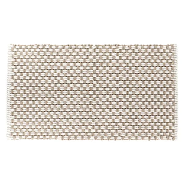 Mikrofiber bademåtte i mesh (45 x 90 cm) Cuzco Taupe og Beige