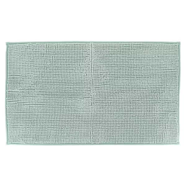 Tapis de bain microfibre (45 x 75 cm) Boules Vert eucalyptus