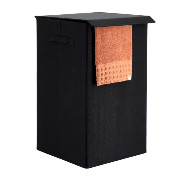 W�schekorb faltbar (H60 cm) TissuFlex Schwarz