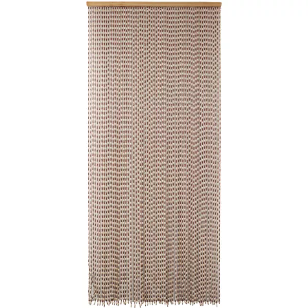 Tenda per porta in perline di legno (90 x 200 cm) Gipsy Marrone