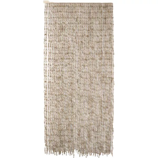 Rideau de porte Jacinthe (90 x 200 cm) Rivage Beige