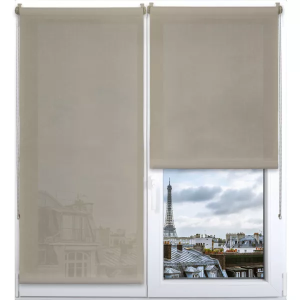 Rolgordijn filterend (45 x 180 cm) Puur Taupe