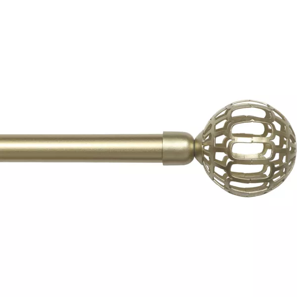 Kit di asta per tenda estensibile (L120 - L210 cm / D19 mm) Facette Oro