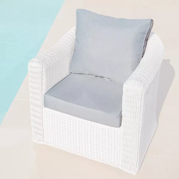 Vervangende kussens voor Fauteuil Calvi Lichtgrijs