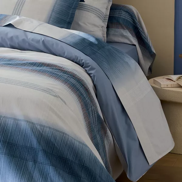 Bettlaken Baumwollperkal (240 x 310 cm) Esteban Blau
