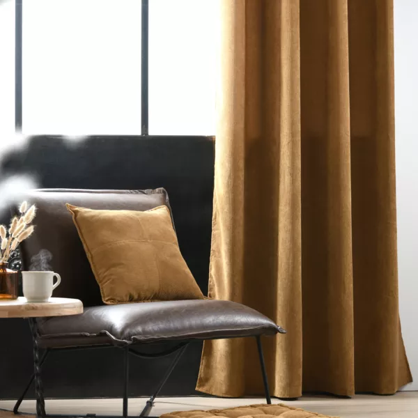 Fl�jlgardin (140 x 260 cm) Dandy Camel