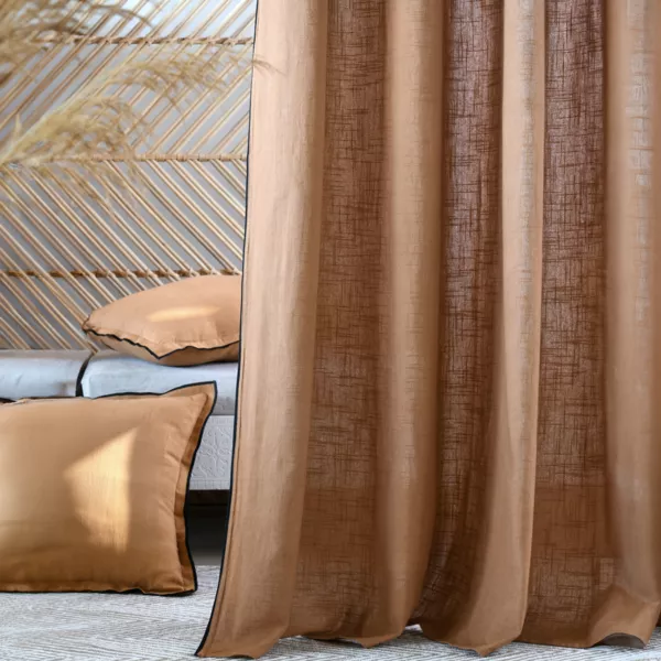 Baumwollvorhang (140 x 260 cm) Helios Camel