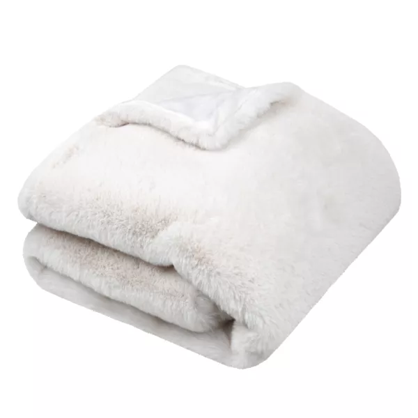 Kunstfelldecke (130 x 160 cm) Bostan Cremewei�