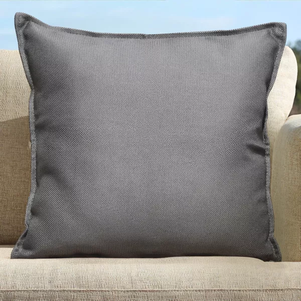 Quadratisches Kissen Outdoor (45 x 45 cm) Bora� Grau