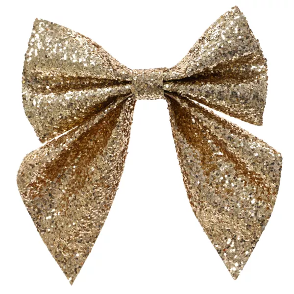 Confezione di  2 fiocchi Chic Oro