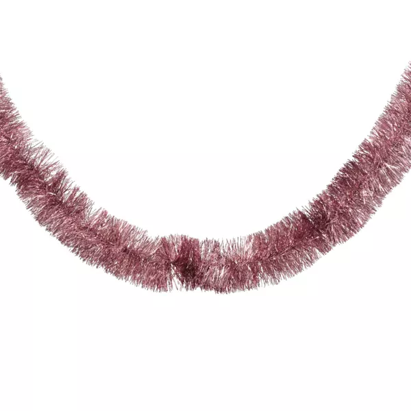 Guirlande de No�l (D10 cm) Alpine XL Vieux rose