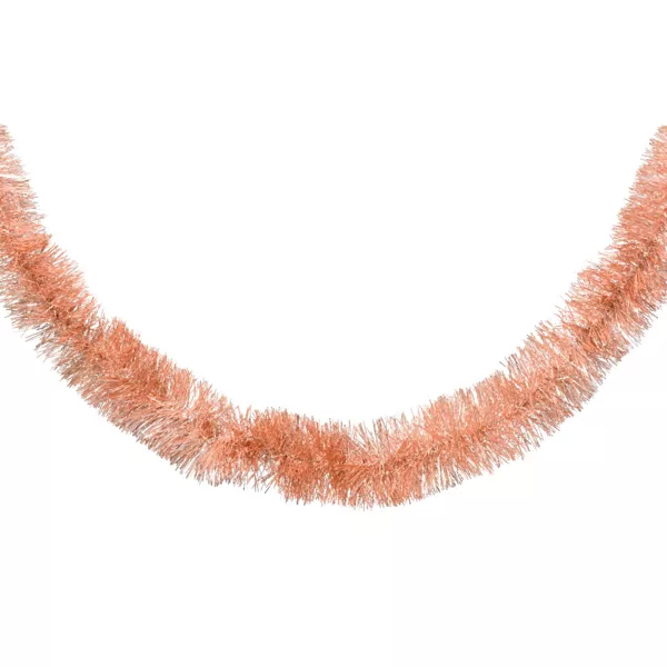 Weihnachtsgirlande (D10 cm) Alpine XL Pfirsich