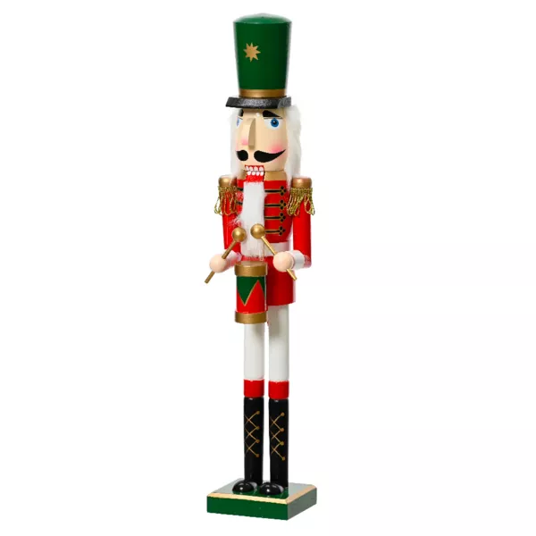 Soldado Cascanueces de madera (H50 cm) Gaby y su tambor Imperial