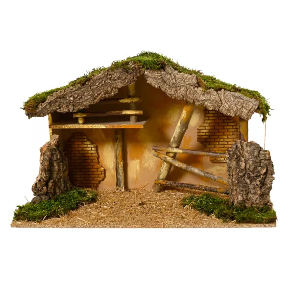 Presepe di Natale vuoto (Altezza 35 cm) Santa Melina