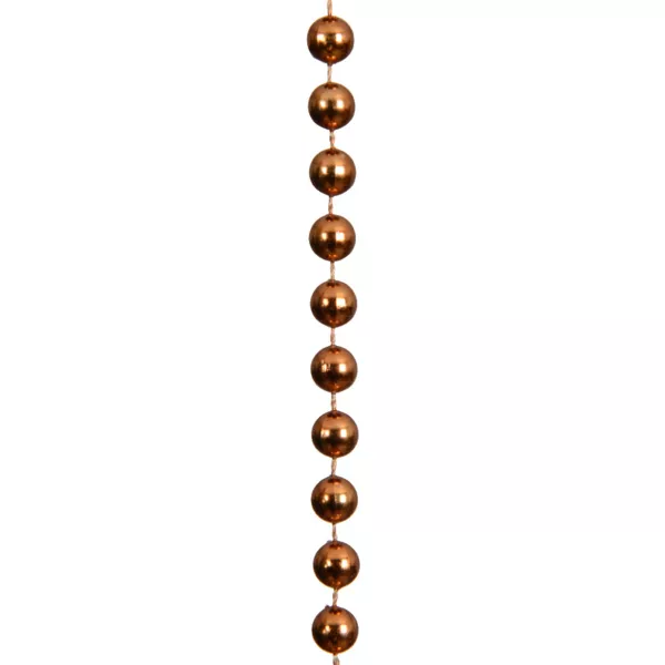 Perlengirlande Cognac