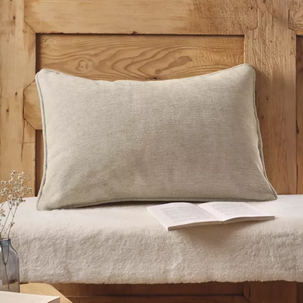 Rektangul�r v�vet pude (40 x 60 cm) Magnus Ecru