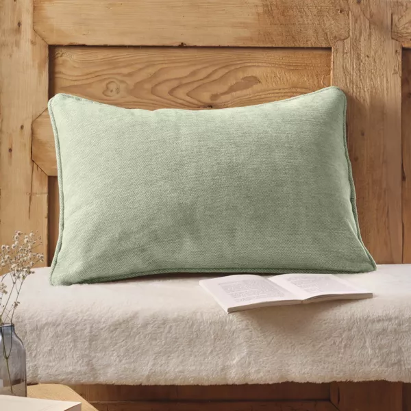 Coussin rectangulaire tiss� (40 x 60 cm) Magnus Vert eucalyptus