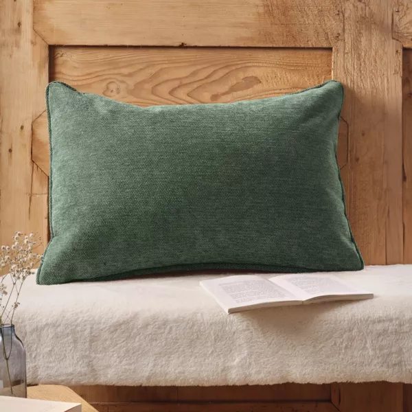 Coussin rectangulaire tiss� (40 x 60 cm) Magnus Vert romarin