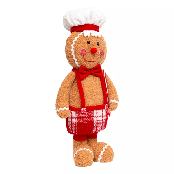 Pan di zenzero in piedi (H49 cm) Piccolo cuoco Marrone chiaro