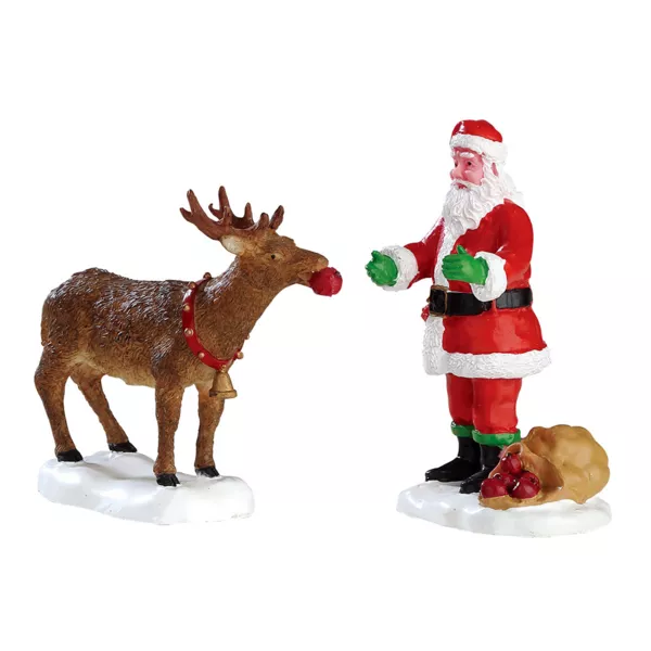 Accessorio Lemax (H7,3 cm) Dolcetti per la Renna