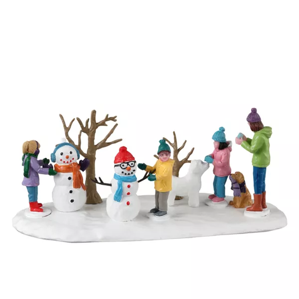 Accessorio Lemax (H7,4 cm) Gli Amici dei Pupazzi di neve