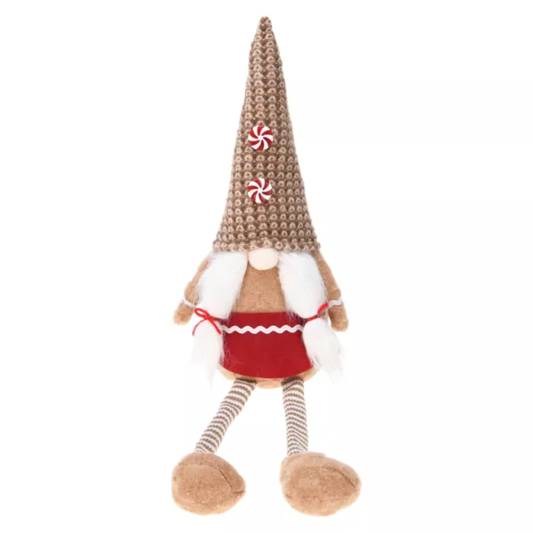 Folletto di Natale seduto (H57 cm) Miss Caramlio Beige