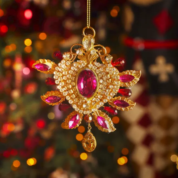 Weihnachtsanh�nger (H12 cm) Kostbares Juwel Feige