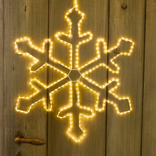 Flocon lumineux � suspendre 335 LED (D58 cm) Everest Blanc chaud