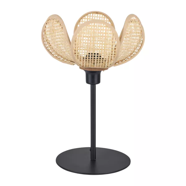 Lampe � poser en Bambou (H24 cm) Margaux Noire