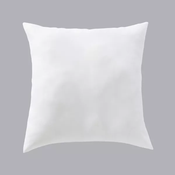 Mikrofiber firkantet fyldpude (45 x 45 cm) A�ris Hvid