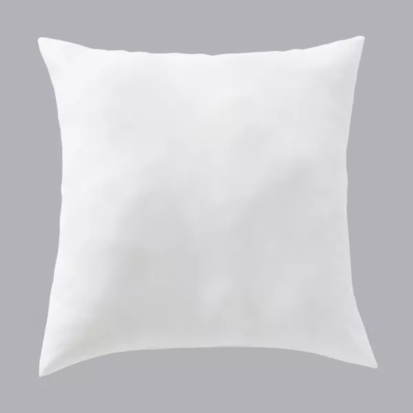 Relleno de cojín cuadrado de microfibra (60 x 60 cm) Aéris Blanco