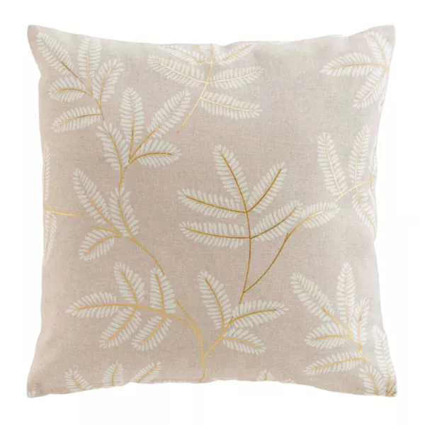 Coussin carr� coton (50 x 50 cm) Altea Ecru