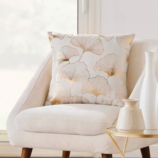 Coussin carr� (45 x 45 cm) Kenzy Or