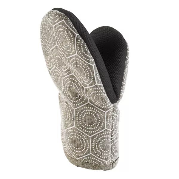 Keukenhandschoen katoen (24.5 x 14.5 cm) Alveis Beige