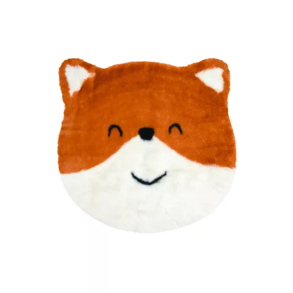 Weicher Kinderteppich (63 cm) Ferdinand Fuchsrot