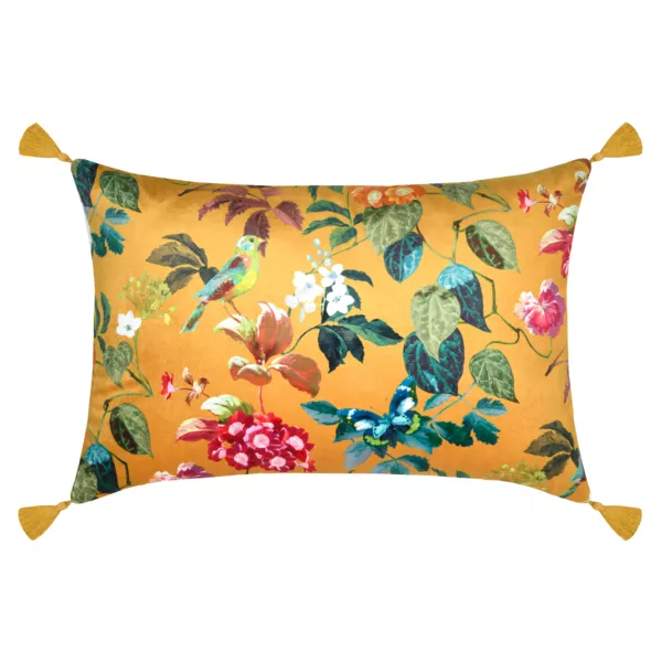 Cuscino rettangolare (40 x 60 cm) Emmy Giallo senape