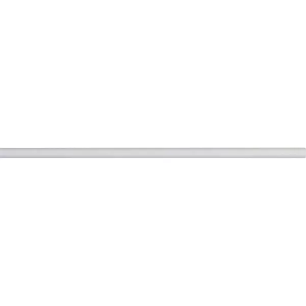 TUBE FER extensible de 1,20 à 2,10 metres. Diamètre de 17/ à 20 mm . Blanc mat