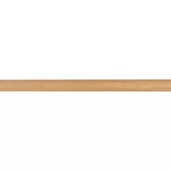 Barra de cortina de madera (L150 cm/ D28 mm) Nils Beige Barnizado