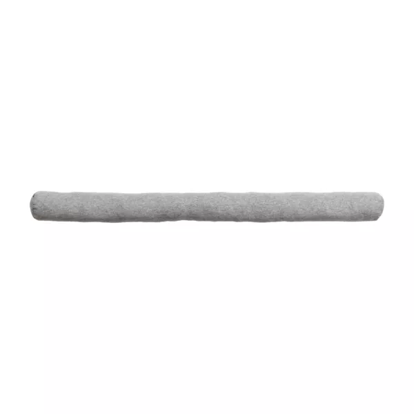 Eminza Deurstopper enkel effect linnen (80 cm) Alfred Grijs