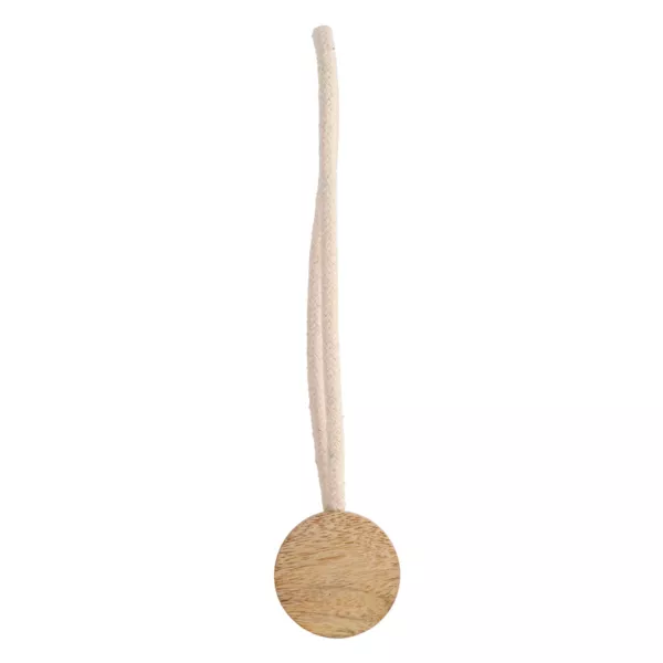 Houten gordijnkwastje Baobab Beige