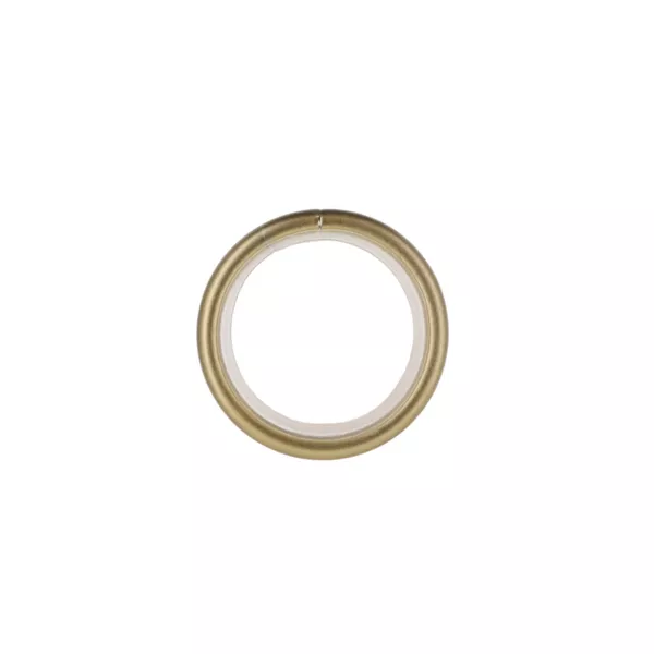Lote de 8 anillas para barra de cortina de metal (D28 mm) Lino Oro