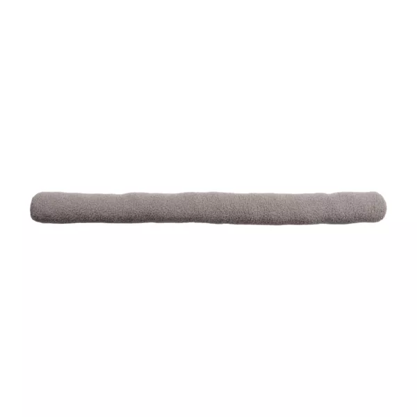 Cojín de puerta simple bucle (80 cm) Lucien Gris claro